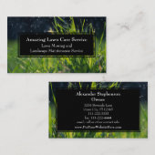 Landschapsonderhoud natte grassen visitekaartje (Voorkant / Achterkant)