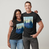Landschapsontwerp, Berg, Natuur, Bomen en Bos T-shirt (Unisex)