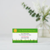 Landschapsontwerp-contractanten Aangepast Visiteka Visitekaartje (Staand voorkant)