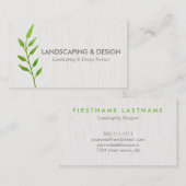 Landschapsontwerp & Design Modern Visitekaartje (Voorkant / Achterkant)