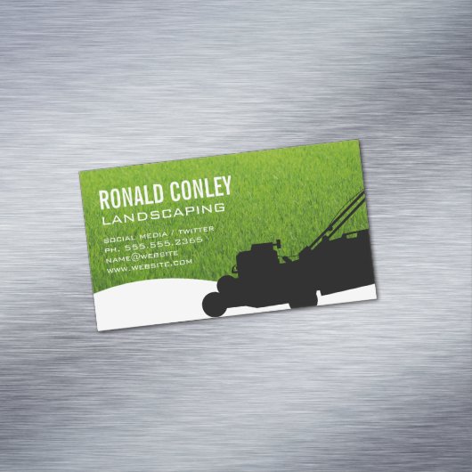 Landschapsontwerp Magnetisch Visitekaartje (Voorbeeld)