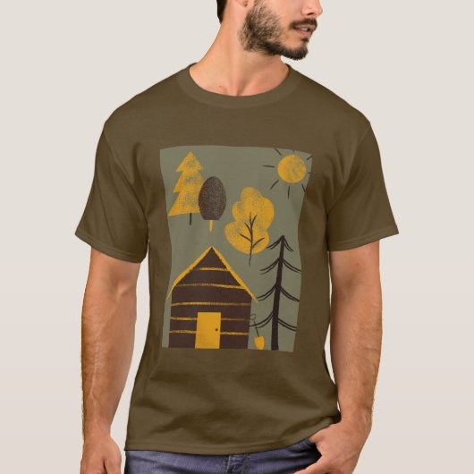 Landschapsontwerp T-shirt (Voorkant)