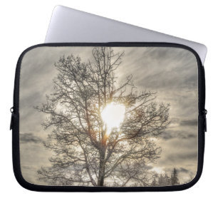 Landschapsontwerp van de Natuur Cariboo Laptop Sleeve