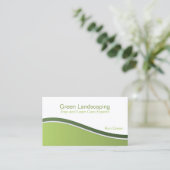 Landschapsontwerp Visitekaartje (Staand voorkant)