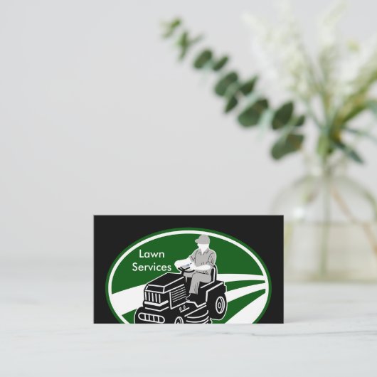 Landschapsontwerp Visitekaartje (Staand voorkant)