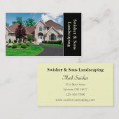 Landschapsontwerp Visitekaartje (Voorkant / Achterkant)