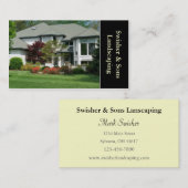 Landschapsontwerp Visitekaartje (Voorkant / Achterkant)