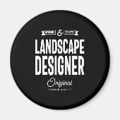 Landschapsontwerper Functielijn Magneet (Voorkant)