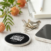 Landschapsontwerper Functielijn Sleutelhanger (Zijkant)