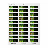 Landschapsontwerper landschapszorg landschapsarchi etiket (Full Sheet)