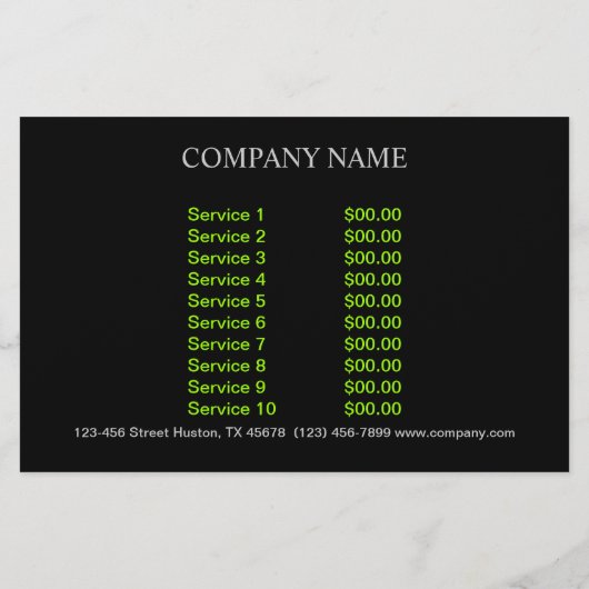 Landschapsontwerper landschapszorg landschapsarchi flyer (Achterkant)