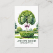 Landschapsontwerper Visitekaartje (Voorkant)