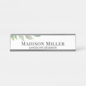 landschapsontwerper Waterverf Medewerker Bureau Naambordje (Voorkant)