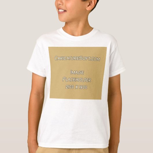 Landschapsoriëntatie kind T-Shirt (Voorkant)