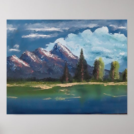 Landschapsposter Poster (Voorkant)