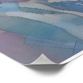 Landschapsprint voor het najaar poster (Hoek)