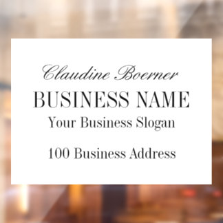 Landschapsraam Sticker Hecht Zakelijk Thuis