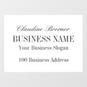 Landschapsraam Sticker Hechtingen Zakelijk Thuis (Vel)