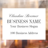 Landschapsraam Sticker Kleeft Zakelijk Thuis (Vel 2)