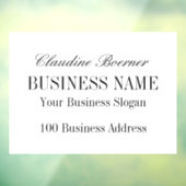 Landschapsraam Sticker Kleeft Zakelijk Thuis (Vel 3)