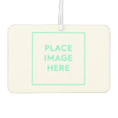 Landschapsrechthoek luchtverfrisser, nieuwe auto luchtverfrisser (Achterkant)