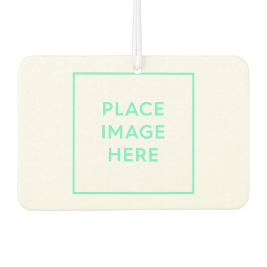 Landschapsrechthoek luchtverfrisser, nieuwe auto luchtverfrisser (Voorkant)