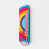 Landschapsregenboog Persoonlijk Skateboard (Voorkant)