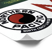  landschapsreis Montana Poster (Hoek)