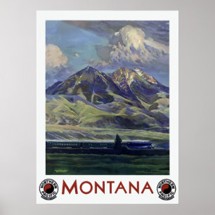  landschapsreis Montana Poster