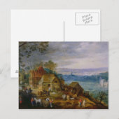 Landschapsscène Briefkaart (Voorkant / Achterkant)