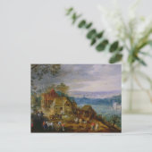 Landschapsscène Briefkaart (Staand voorkant)