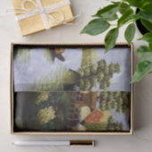 Landschapsscène Cadeaupagina/ontkoppeling Tissuepapier (Geschenk)