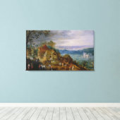 Landschapsscène Canvas Afdruk (Insitu (Houten vloer))