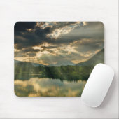 Landschapsscène - Lake, Tremen, Bergen en Sky Muismat (Met muis)