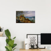 Landschapsscène Poster (Thuiskantoor)