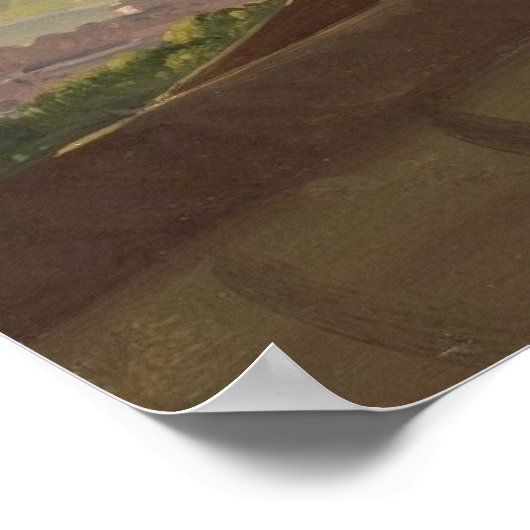 landschapsschilderij poster (Hoek)