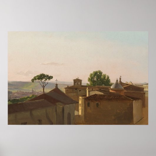  landschapsschilderij poster (Voorkant)