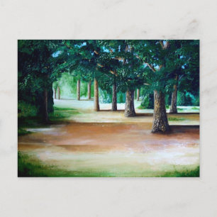 Landschapsschilderij van het briefkaart Elin Bjors