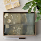  Landschapsschilderij Witte Bloemen Decoupage Tissuepapier (Geschenk)