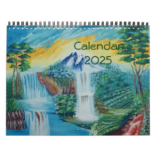 Landschapsschilderijen en fotografie 2025 Kalender