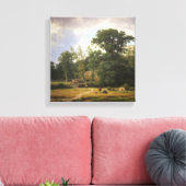 Landschapsschilderijen romanticisme canvas afdruk (Insitu (Woonkamer))