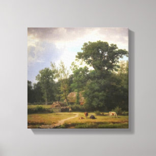 Landschapsschilderijen romanticisme canvas afdruk
