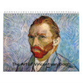 Landschapsschilderijen Vincent van Gogh Fine Art Kalender (Hoes)