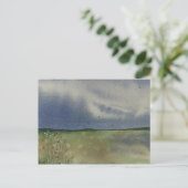 Landschapsschildering  briefkaart (Staand voorkant)