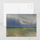 Landschapsschildering  briefkaart (Voorkant / Achterkant)