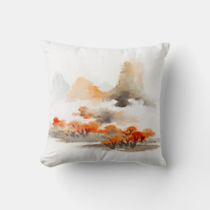 Landschapsschildering door Lan Ying Kussen
