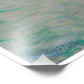 Landschapsschildering van Attersee Klimt Foto Afdruk (Hoek)