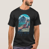 Landschapsschildering van de Natuur T-shirt (Voorkant)
