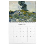 Landschapsschildering van Van Gogh Kalender (Feb 2027)