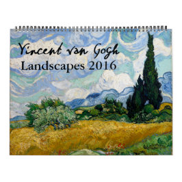 Landschapsschildering van Van Gogh Kalender